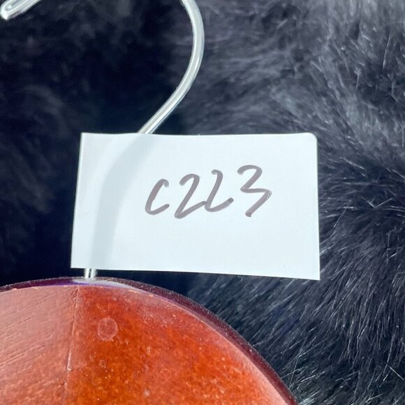 Moda international Puffer Vest Fax Fur Hood Reversible Womens Outerwear M C223 - Picture 8 of 8